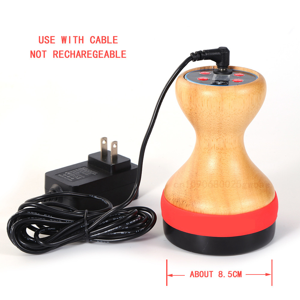 EMS Hot Stone Cellulite Remover Massager with Red Light Therapy & Vibration Lymphatic Drainage