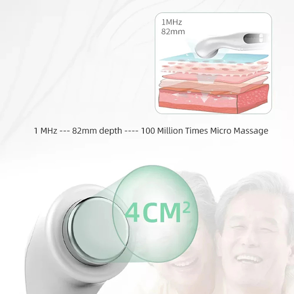 Portable Pain Relief Device & Therapeutic Physiotherapy Equipment, Ultrasound Machine for Arthritis & Physical Therapy