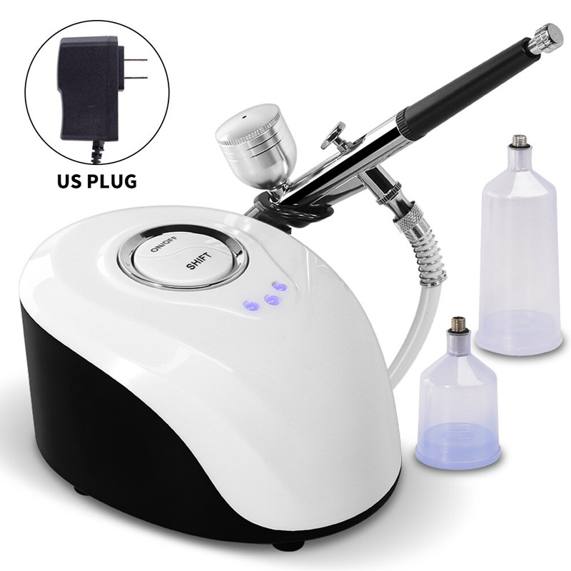 Professional Airbrush Machine For Nails Art Tattoo Cake Nano Mist Sprayer Beauty Tool With Oxygen 6
