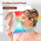 Wireless LED Facial Mask with 7-Color Photon Therapy, Skin Rejuvenation & Anti-Aging Beauty Machine