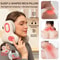 Wireless Neck Massager with Red Light Hot Compress, Massager Sleep Noise Reduction U-Shaped Neck Pillow Massager