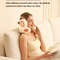 Wireless Neck Massager with Red Light Hot Compress, Massager Sleep Noise Reduction U-Shaped Neck Pillow Massager