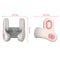Wireless Neck Massager with Red Light Hot Compress, Massager Sleep Noise Reduction U-Shaped Neck Pillow Massager