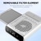 Powerful Nail Dust Vacuum Collector Professional Nail Dust Extractor With Reusable Filter Adjustab 4