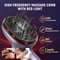 Advanced Head Massage Hair Comb With Red Light Hair Care High Vibration Hair Massager Brush 3