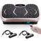 Home Training Equipment Vibration Plate Exercise Machine With Loop Bands Whole Body Workout Fitness