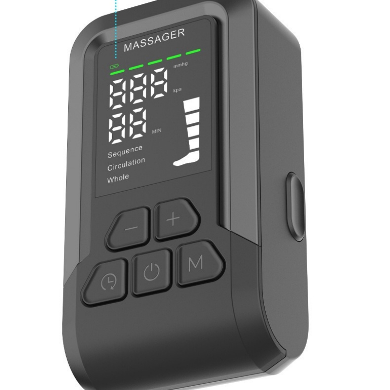 Professional Air Compression Leg Massager 360° 3D Airbag Boots, Improve Circulation & Relieve Fatigue