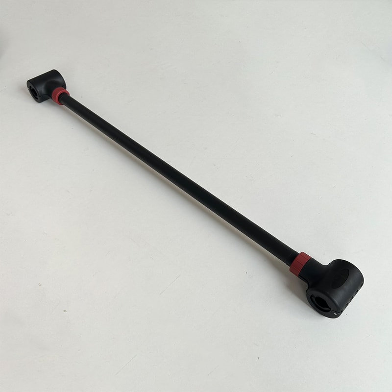 Adjustable Dumbbell Converter to Barbell Set Heavy-Duty Weightlifting Bar