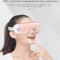 Folding Eye Massager Eye Mask with Heat, Bluetooth Music Airbag Eye Care Device for Eye Strain, Dry Eye Relief & Improv