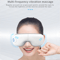 Folding Eye Massager Eye Mask with Heat, Bluetooth Music Airbag Eye Care Device for Eye Strain, Dry Eye Relief & Improv