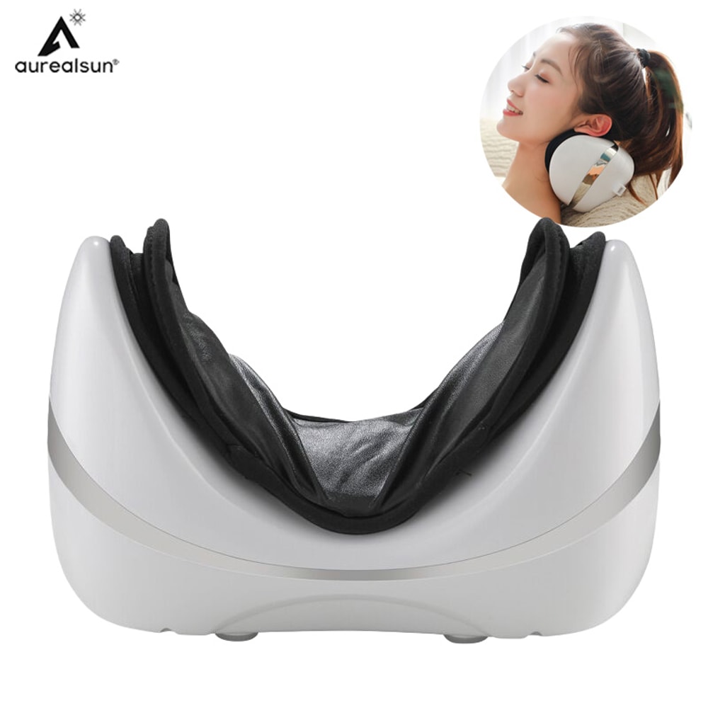 Electric Neck Massager Cervical Traction Head Health Care Relax Body Massager With Heating Vibratin 0