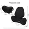 Universal Vehicle Cushion Car Lumbar Support Pillow Auto Neck Pillow Removable Washable Backrest 5