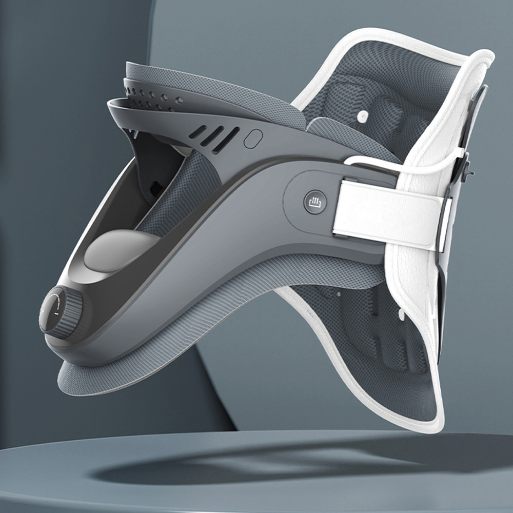 Cervical Neck Traction Device with Airbag Support Neck Brace, Wireless Cervical Spine Alignment, Neck Pain Relief