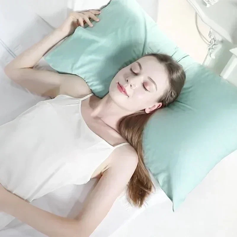 Natural Latex Pillow For Neck Pain Relieve Comfortable Sleep Orthopedic Pillows Breathable Cervical 3