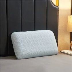 natural latex pillow for neck pain relieve, comfortable sleep orthopedic pillows, breathable cervical health care pilloe