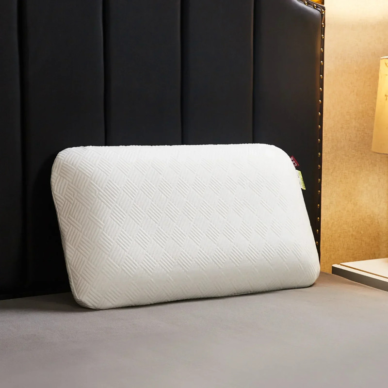 Natural Latex Pillow For Neck Pain Relieve Comfortable Sleep Orthopedic Pillows Breathable Cervical 7