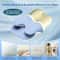Ice Silk Pillowcase Ergonomic Cervical Pillow, Memory Foam Pillow Neck Pain Relief Comes Adjustable, Home for Back Side