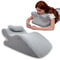 Multifunctional Reclining Pillow with Memory Foam for Back Neck Support, Ergonomic Wedge Cushion, Comfortable Prone Rest