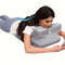 Multifunctional Reclining Pillow with Memory Foam for Back Neck Support, Ergonomic Wedge Cushion, Comfortable Prone Rest