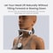 Neck Stretcher Cervical Traction Prevent Forward Neck Tilt, Relieve Chronic Neck Pain, Adjustable Posture Support