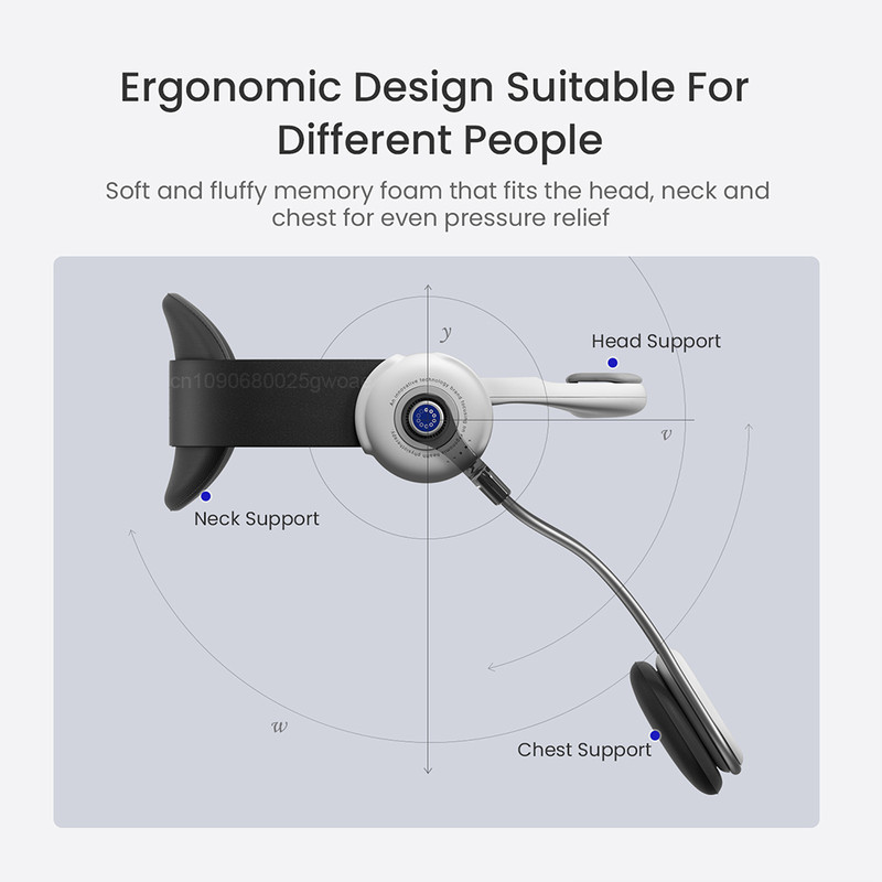 Neck Stretcher Cervical Traction Prevent Forward Neck Tilt, Relieve Chronic Neck Pain, Adjustable Posture Support