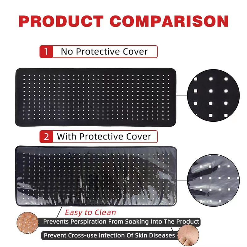 Red And Infrared Therapy Belt Wearable Wrap Large Heating Pad Beauty Device For Face Body Shoulder  3