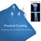 Summer Cooling Vest Undershirt, No Refrigeration Required Lightweight Cold Safety Vest, Waterproof Sports Fabric Comfort