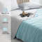 Silky Cooling Blanket For Bed Lightweight Cooled Summer Comforter DoubleSided Cold  Cooling Fabric  2