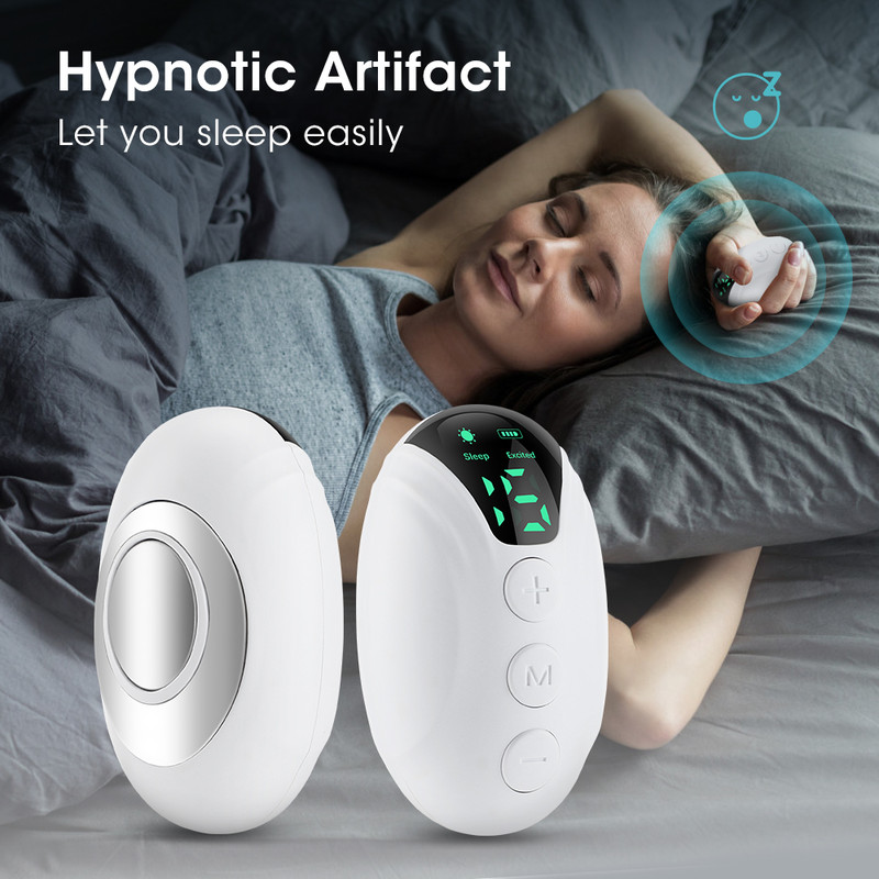Handheld CES Sleep Aid Microcurrent EMS Pulse Device Hypnosis Insomnia Relief Stress Pressure Anxie 0