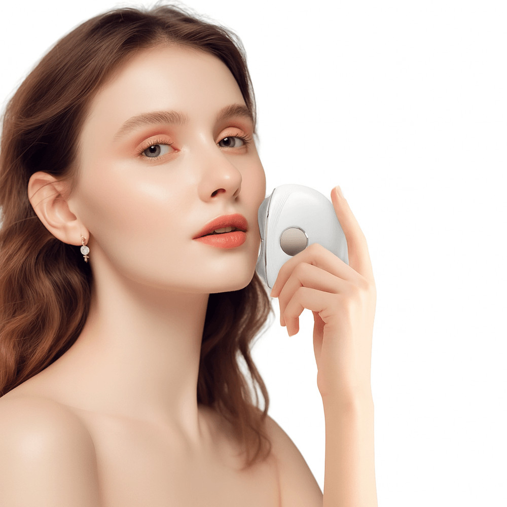 Electric GuaSha Massager Scraper For Face Neck Body EMS Facial Neck Lifting Hot Cold Compresses Bod 0