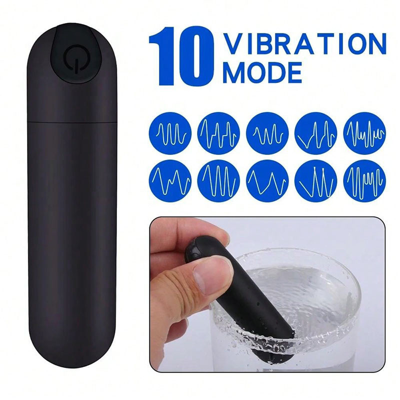 Mini Deep Tissue Massager Wand 10 Modes Portable Handheld Massage Wand For Shoulder Pain Relief Imp 5