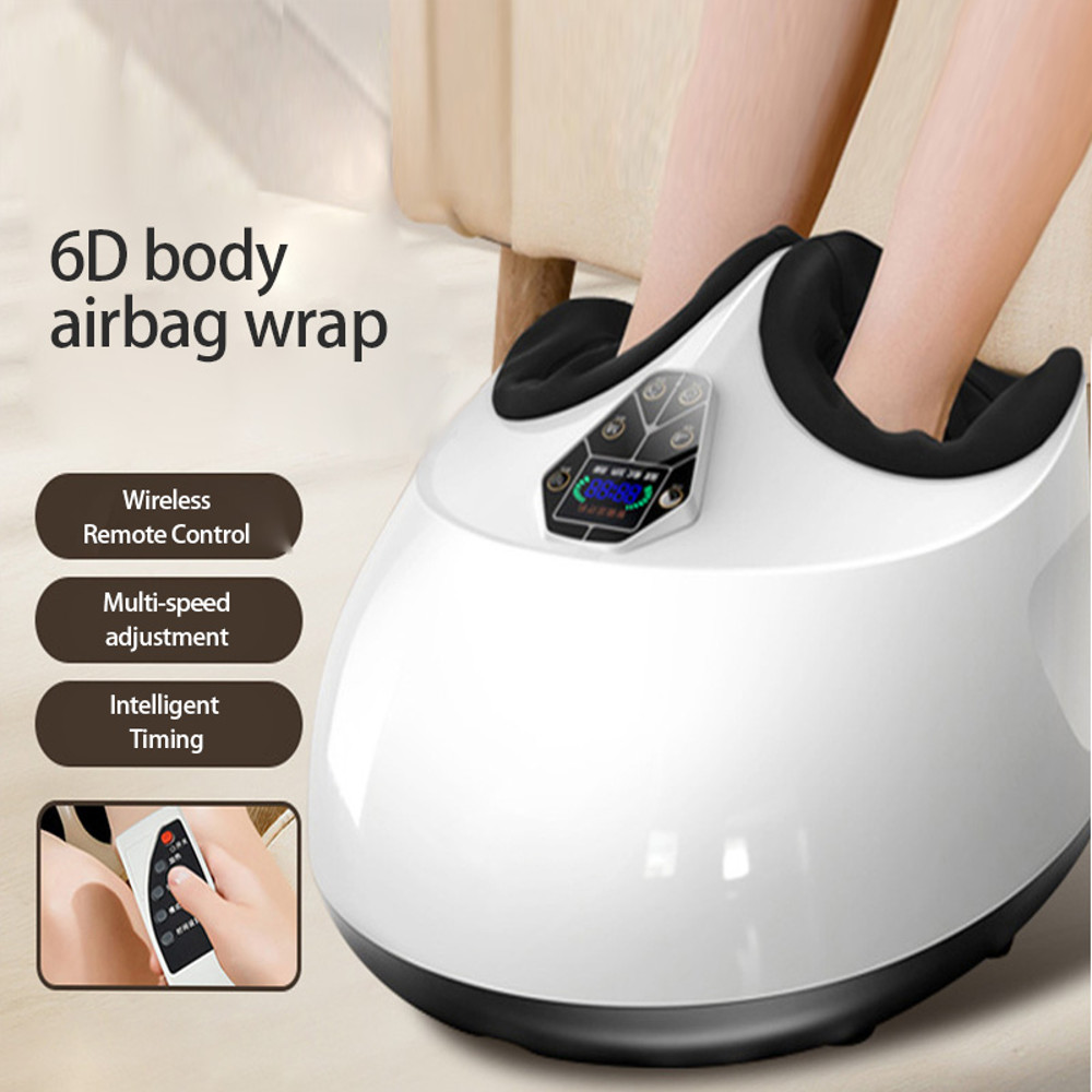 Foot Massager With Vibration Deep Kneading Acupressure Heating Functions To Relieve Soreness In Leg 1