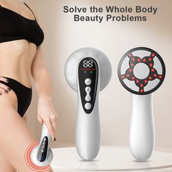 electric vibration fat reducer, body shaping massager device, fat remover for belly, waist, arm, leg, improve skin care
