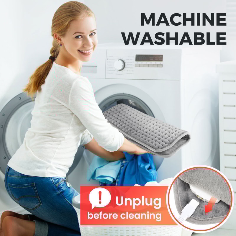 Electric Foot Heating Pad Washable Feet Warmer Soft Plush Thermal Blanket Foot Warming Mat For Home 5