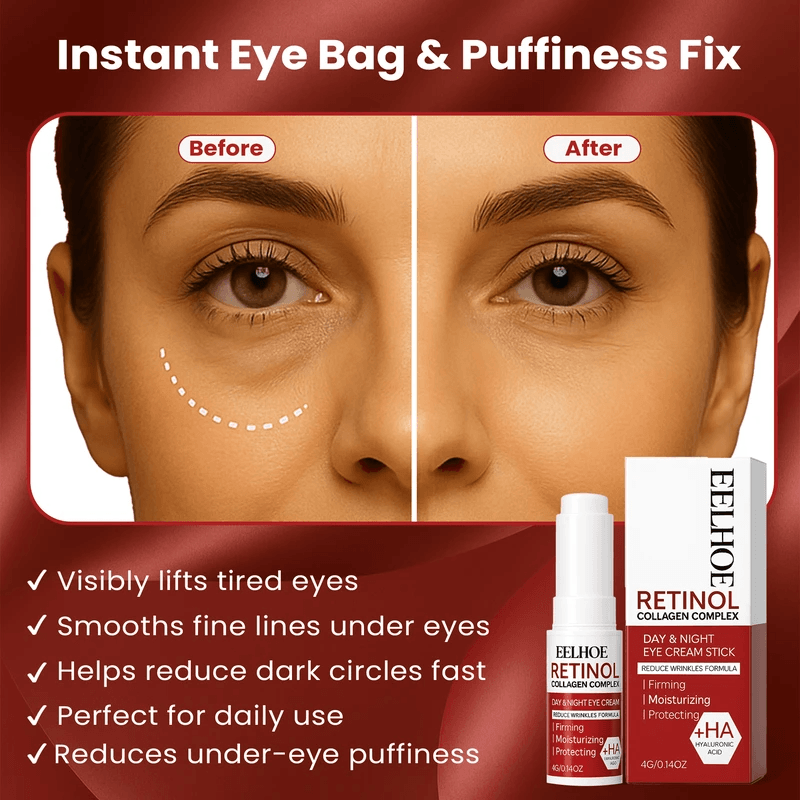 hydrating eye cream before and after