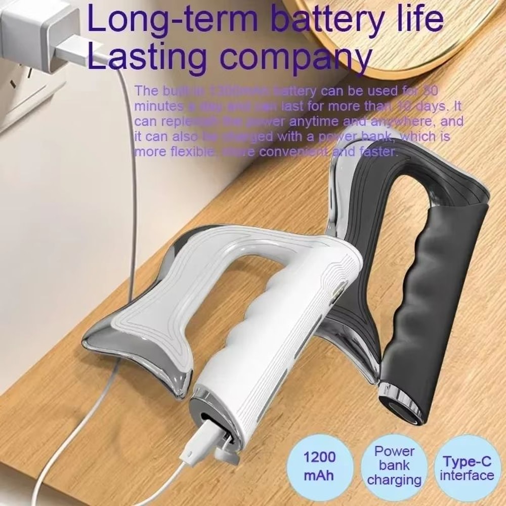 Electric Fascia Massager Body Scraping Microcurrent Therapy For Muscle Relief And Relaxation 5