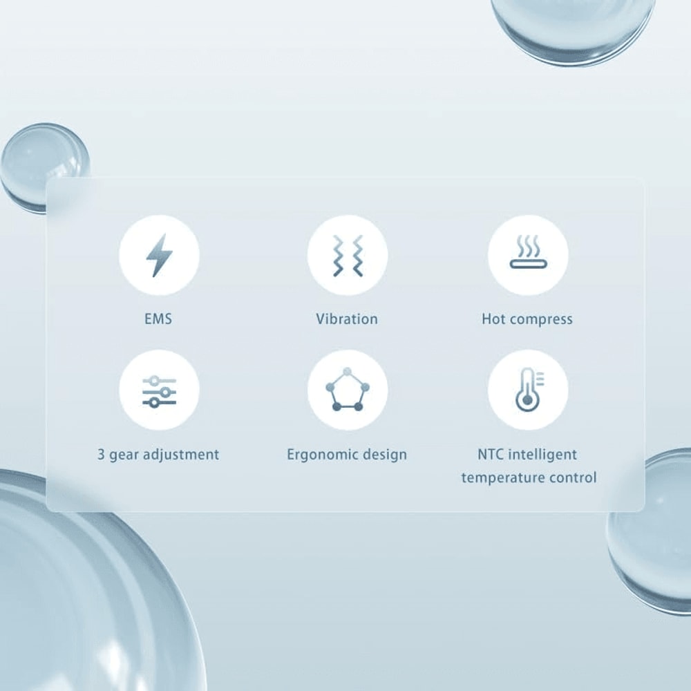 Electric Fascia Massager Body Scraping Microcurrent Therapy For Muscle Relief And Relaxation 3