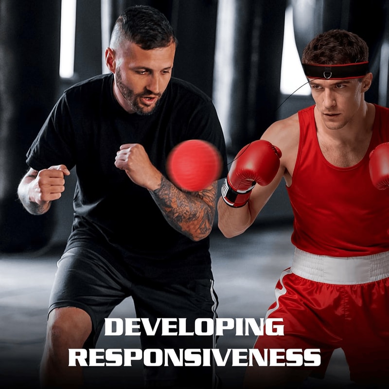 Boxing Reflex Ball Headband 2