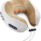 Electric Neck Massager With Heat Vibration 3D Kneading Shiatsu Massage U Shaped Pillow For Shoulder 0