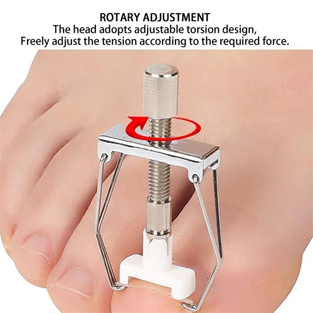 Ingrown Toenail Treatment Clip Pedicure Tool For Foot Care Stainless Steel Onyxis Correction Straig 4