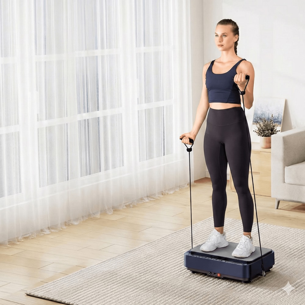 Vibration Plate For Lymphatic Drainage Pain Relief Sleep Help Fat Burning Weight Loss Exercise Mac