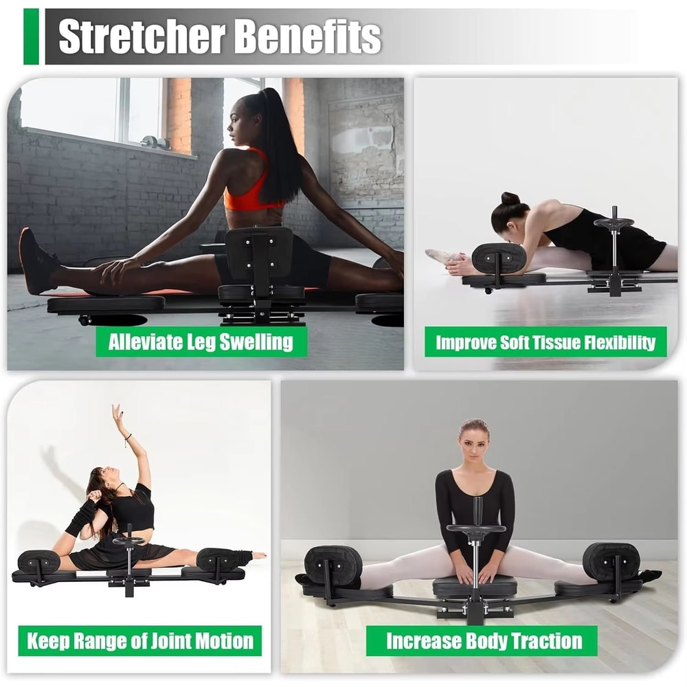 Heavy Duty Leg Stretcher Machine For Yoga Splits Gymnastics Flexibility Home Gym Training Fitness 3