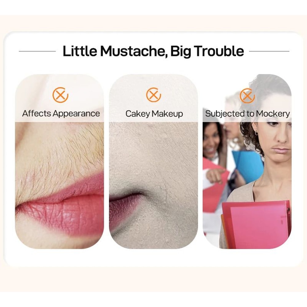 Fast Gentle Hair Removal Cream For Women Whitening Skin Care Depilation For Clear Lips And Underar