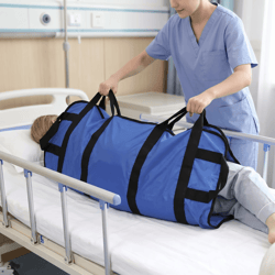 multipurpose waterproof bed positioning pad, caregiver transfer sheet for elderly & disabled