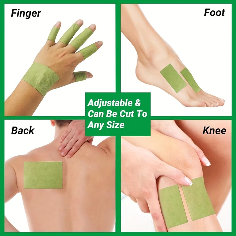 Lymphatic Detox Healing Ginger Patches For Pain Swelling 10 Pack Ideal Wellness Gift 4