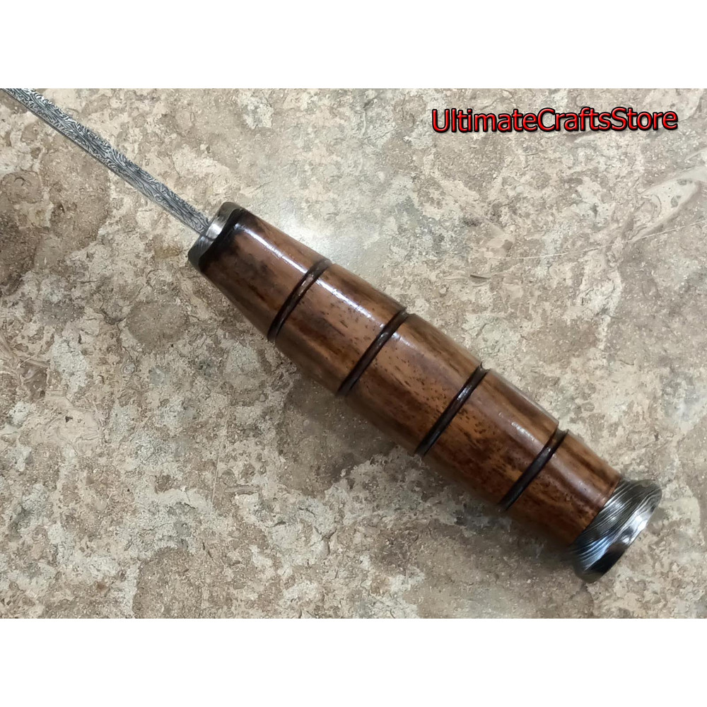 Hand Crafted 1200 Custom Made Damascus Steel KBAR Hunting Knife A Unique Gift Idea 2566 0