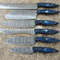 Hand Crafted 6 Pcs Set Of Custom Made Damascus Steel Chefkitchen Knife A Unique Gift Idea UCS01 2