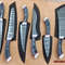Hand Crafted 6 Pcs Set Of Custom Made Damascus Steel Chefkitchen Knife A Unique Gift Idea UCS07 1