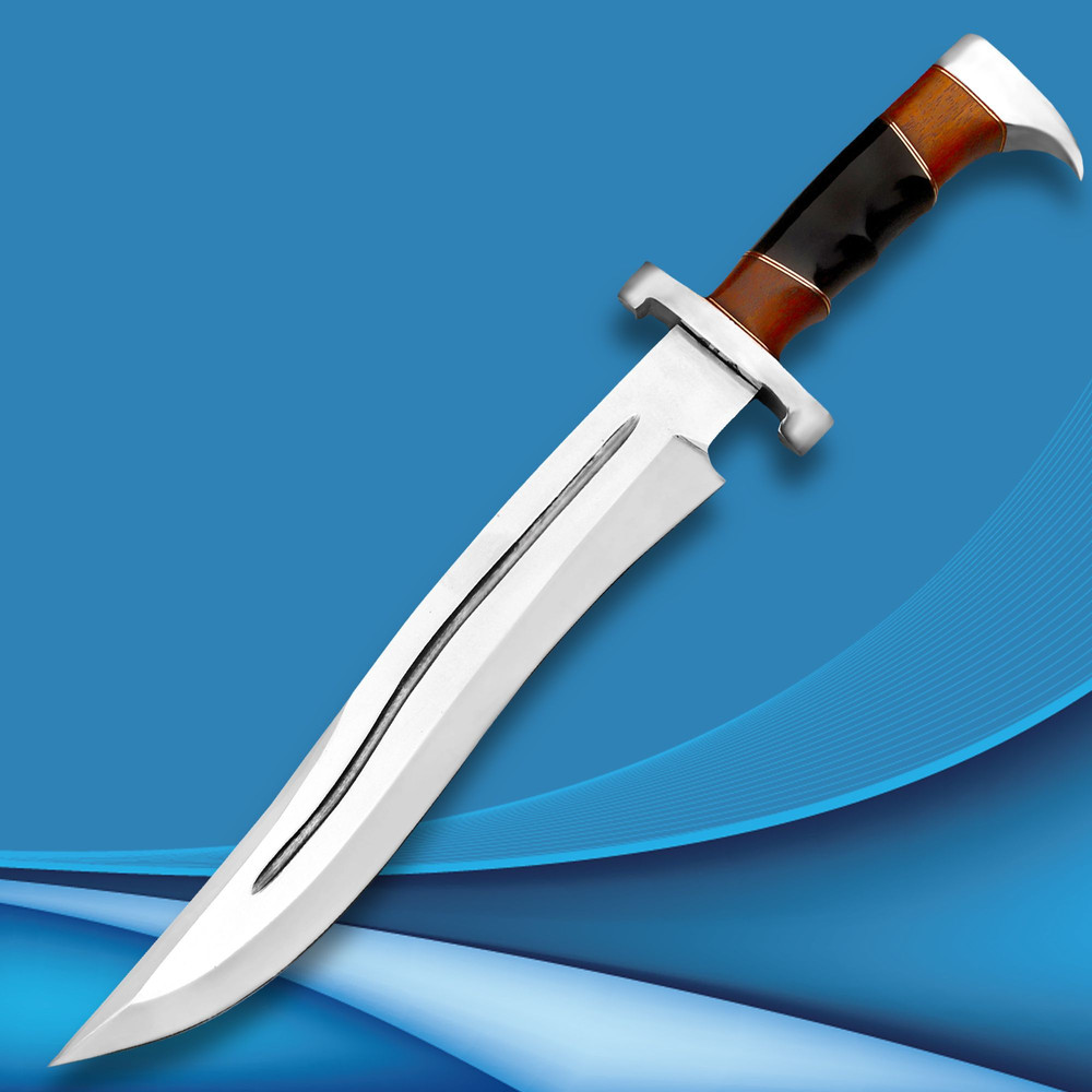 AXENCRAFT 13Handmade Fixed Blade Hunting Knife With Full Tang High Carbon Steel Blade Premium Walln 2