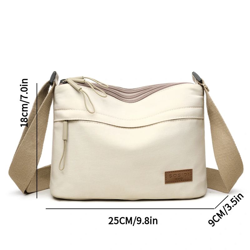Title 2: Multi-Pocket Crossbody Bag for Women, Compact Lightweight Shoulder Purse, Adjustable Strap Fashion Tote Handbag